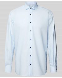 Eterna - Comfort Fit Business-Hemd mit Brusttasche - Lyst