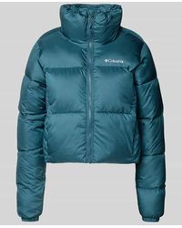 Columbia - Cropped Steppjacke mit Label-Print Modell 'PuffectTM' - Lyst