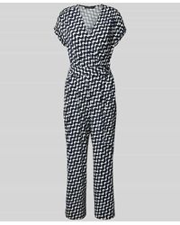 Betty Barclay - Jumpsuit mit V-Ausschnitt und Gürtel - Lyst
