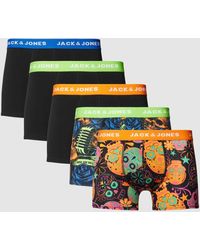 Jack & Jones - Trunks mit Label-Print im 5er-Pack - Lyst