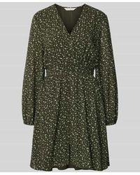 MSCH Copenhagen - Minikleid im Allover-Look mit Knopfleiste Modell 'Kaylen Oceanna' - Lyst