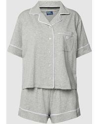 Polo Ralph Lauren - Pyjama mit Brusttasche - Lyst