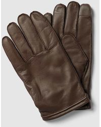 BOSS - Handschuhe aus Leder Modell 'Kranton' - Lyst