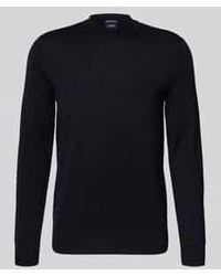 Joop! - Gebreide Pullover Met Ronde Hals - Lyst
