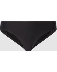 Tommy Hilfiger Plus Size Bikinibroekje Met Logo-applicatie - Zwart