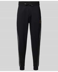 BOSS - Relaxed Fit Sweatpants Mit Label-Print - Lyst