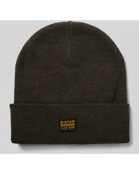 G-Star - Mütze mit Logo-Patch Modell 'Effo' - Lyst