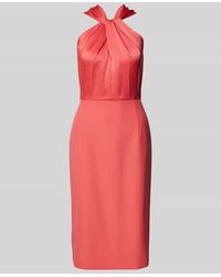 BOSS - Knielanges Kleid im Stufen-Look Modell 'Datinar' - Lyst