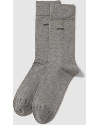 BOSS - Socken mit Label-Print im 2er-Pack - Lyst