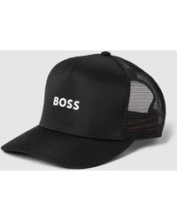 BOSS - Basecap mit Label-Print Modell 'Elliot' - Lyst