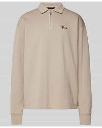 PEGADOR - Oversized Poloshirt mit Label-Stitching Modell 'SIGNAR TERRY' - Lyst