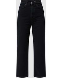 Marc O' Polo - Cropped Loose Fit Super High Waist Jeans aus Baumwolle Modell 'Fjel' - Lyst