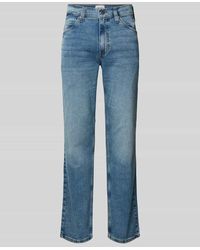 Mustang - Straight Fit Jeans mit Label-Patch Modell 'TRAMPER' - Lyst