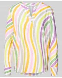 Herzen's - Blouse Met Lange Mouwen Van Zijdemix - Lyst