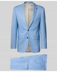 Roy Robson - Slim Fit Anzug mit Reverskragen und Bügelfalte - Lyst