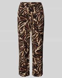 Soya Concept - Capribroek Van Viscose Met Elastische Band, Model 'Roksana' - Lyst