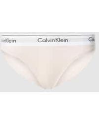 Calvin Klein - Slip Met Elastische Band Met Label - Lyst