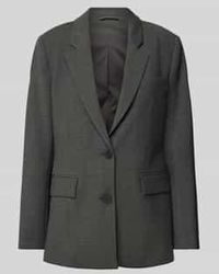 SELECTED - Blazer Met Reverskraag - Lyst