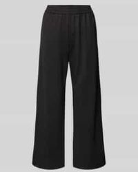 S.oliver - Wide Leg Culotte Van Viscosemix - Lyst
