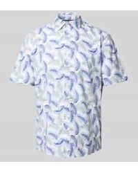 Jake*s - Casual Fit Zakelijk Overhemd Met Kentkraag - Lyst
