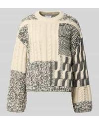 Jake*s - Relaxed Fit Gebreide Pullover Met Wol - Lyst