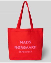 Mads Nørgaard - Shopper aus Baumwolle mit Logo Modell 'Boutique Athene' - Lyst