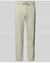 SELECTED - Slim Tapered Fit Hose mit Tunnelzug Modell 'Brody' - Lyst