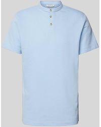 Tom Tailor - Regular Fit Poloshirt Met Structuurmotief - Lyst