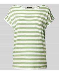 MORE&MORE - T-Shirt mit U-Boot-Ausschnitt - Lyst
