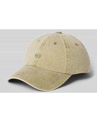 Mads Nørgaard - Basecap mit Label-Stitching - Lyst