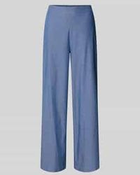 SELECTED - Regular Fit Wijdte Broek Van Puur Katoen Model 'Kira-Tara' - Lyst