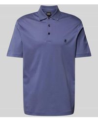 BOSS - Slim Fit Poloshirt mit Label-Patch Modell 'Parris' - Lyst