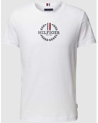Tommy Hilfiger - Slim Fit T-Shirt mit Rundhalsausschnitt - Lyst
