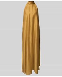 Jake*s - Cocktailkleid aus Lyocell-Mix mit Stehkragen - Lyst