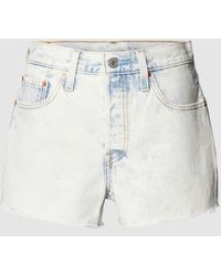 Levi's - Jeansshorts im Used-Look - Lyst