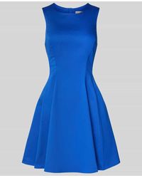 Rinascimento - Cocktailkleid mit Rundhalsausschnitt - Lyst