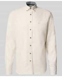 Fynch-Hatton - Regular Fit Vrijetijdsoverhemd Met Button-Downkraag - Lyst