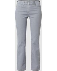 ZERRES Rinsed Washed Comfort S Fit Jeans Modell CARLA in Blau | Lyst DE