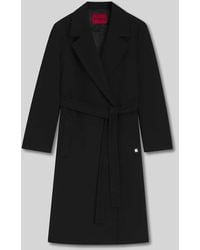 HUGO - Regular Fit Mantel mit Woll-Anteil Modell 'MELZY' - Lyst