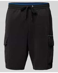 Michael Kors - Korte Regular Fit Cargobroek Met Elastische Band - Lyst