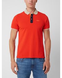 Heren Kleding voor voor Nacht en slaapmode CALIDA T-shirt Van Katoen in het Oranje voor heren 