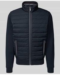 Bugatti - Steppjacke mit Stehkragen und Reißverschlusstaschen - Lyst
