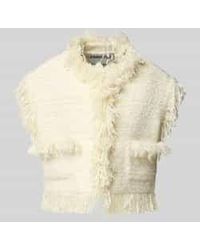 Essentiel Antwerp - Comfort Fit Gilet Met Viscose, Model 'Ishani-I1Sa' - Lyst