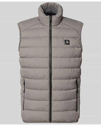 Marc O' Polo - Regular Fit Weste mit Logo-Patch - Lyst