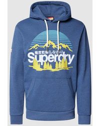 Superdry - Hoodie mit Label-Print Modell 'GREAT OUTDOORS' - Lyst