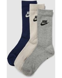 Nike - Socken mit Label-Print im 3er-Pack - Lyst