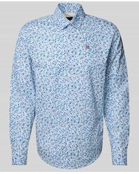 Napapijri - Freizeithemd mit Label-Stitching Modell 'RONGE' - Lyst