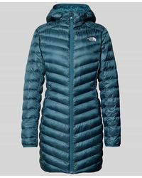 The North Face - Steppmantel mit Logo-Stitching Modell 'Huila' - Lyst