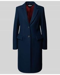 Tommy Hilfiger - Regular Fit Mantel aus Woll-Mix mit Kaschmir-Anteil - Lyst