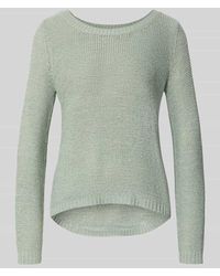 ONLY - Regular Fit Pullover mit U-Boot-Ausschnitt Modell 'GEENA' - Lyst
